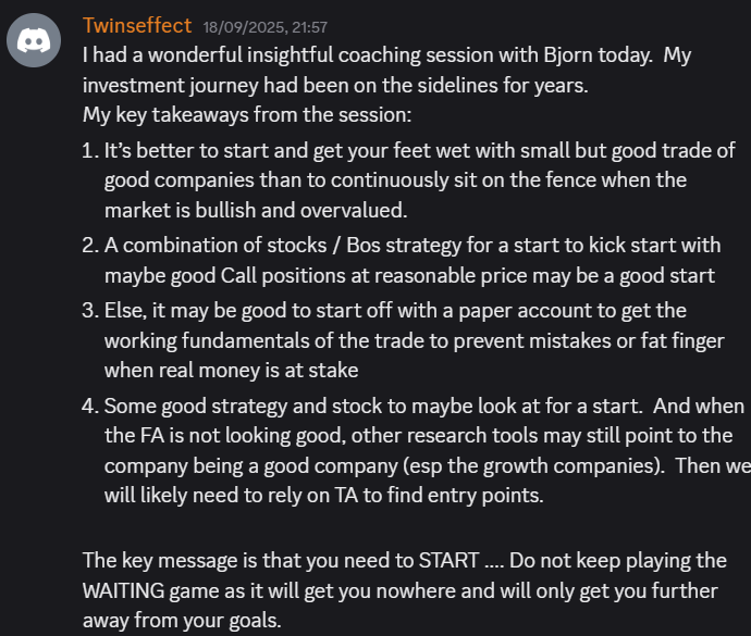 Client feedback screenshot 8