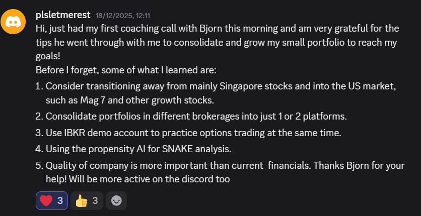 Client feedback screenshot 43