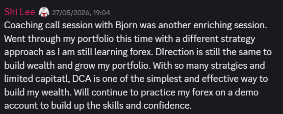 Client feedback screenshot 54