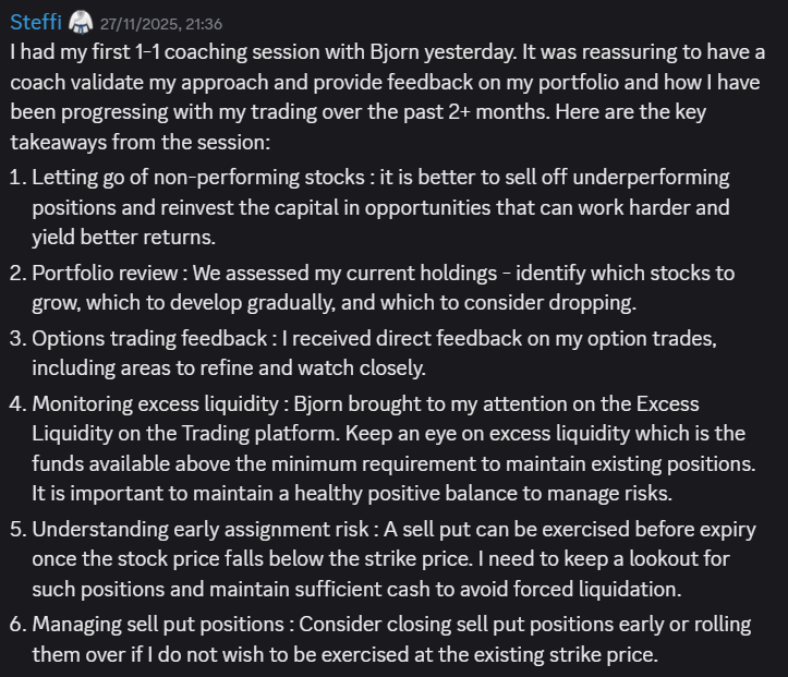 Client feedback screenshot 63