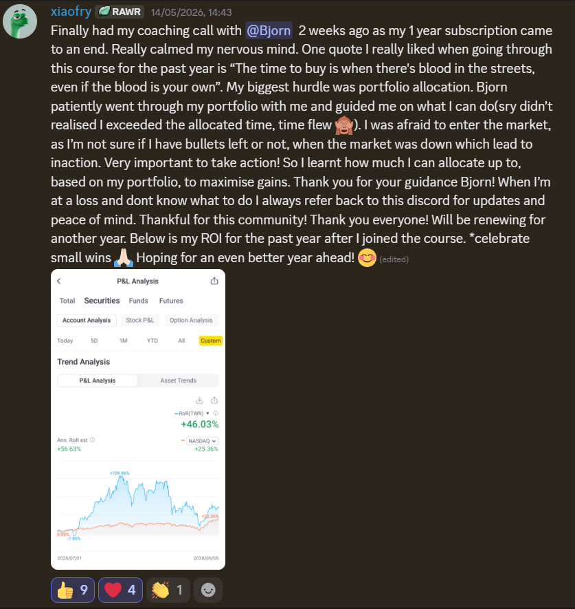Client feedback screenshot 69